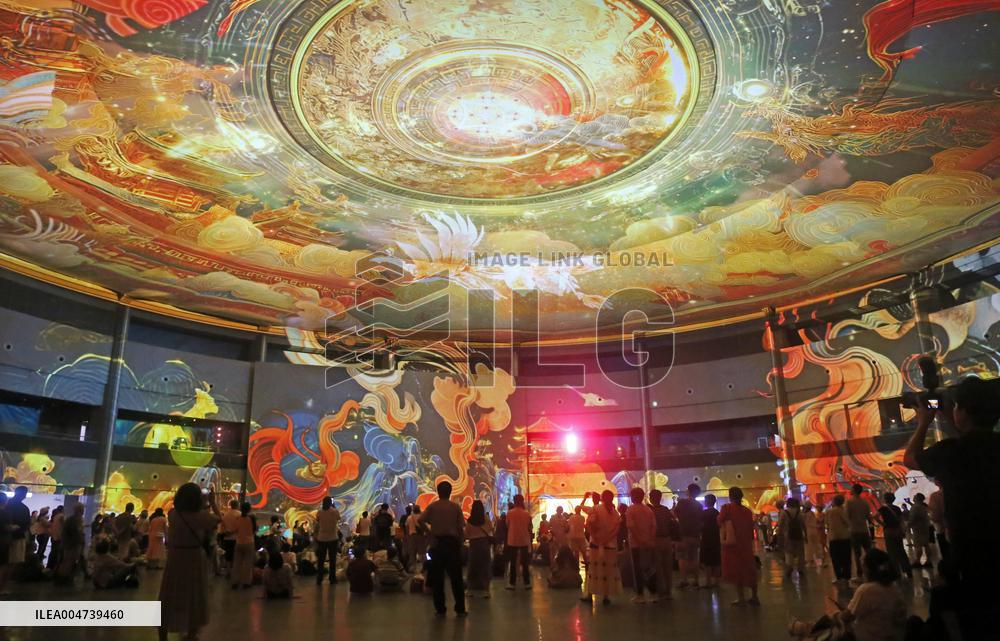 Shanghai International Light Festival 3D Dome Projection Show