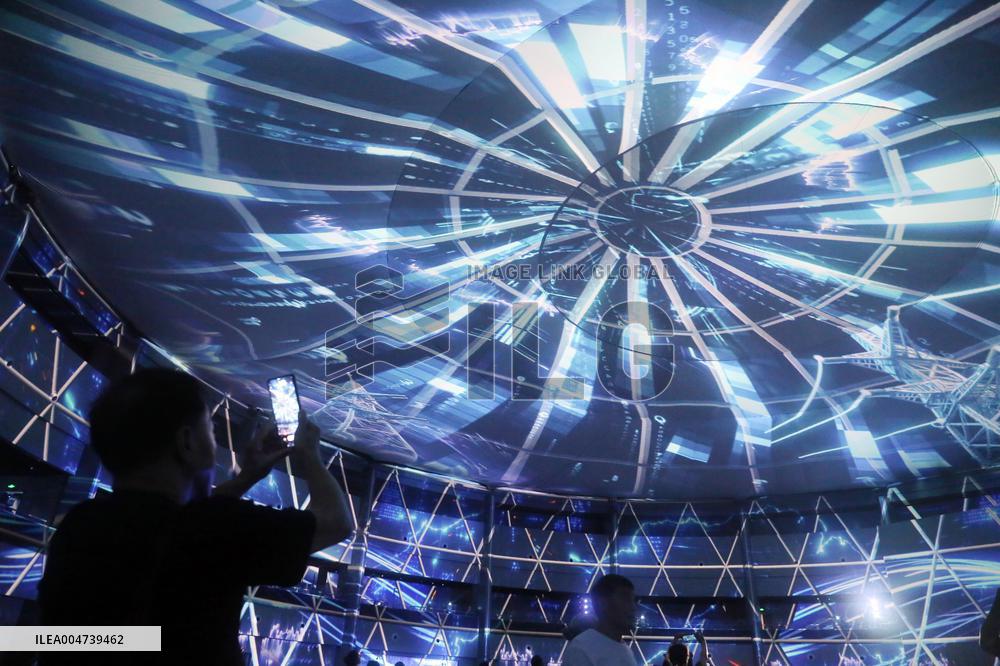 Shanghai International Light Festival 3D Dome Projection Show