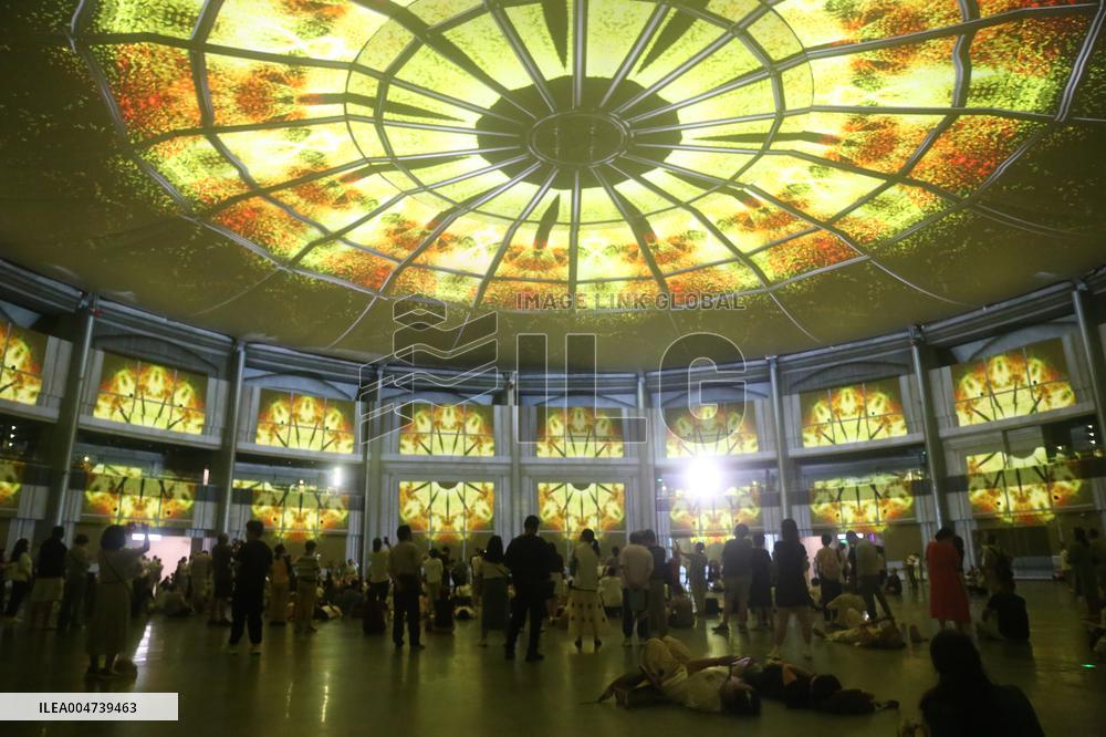 Shanghai International Light Festival 3D Dome Projection Show