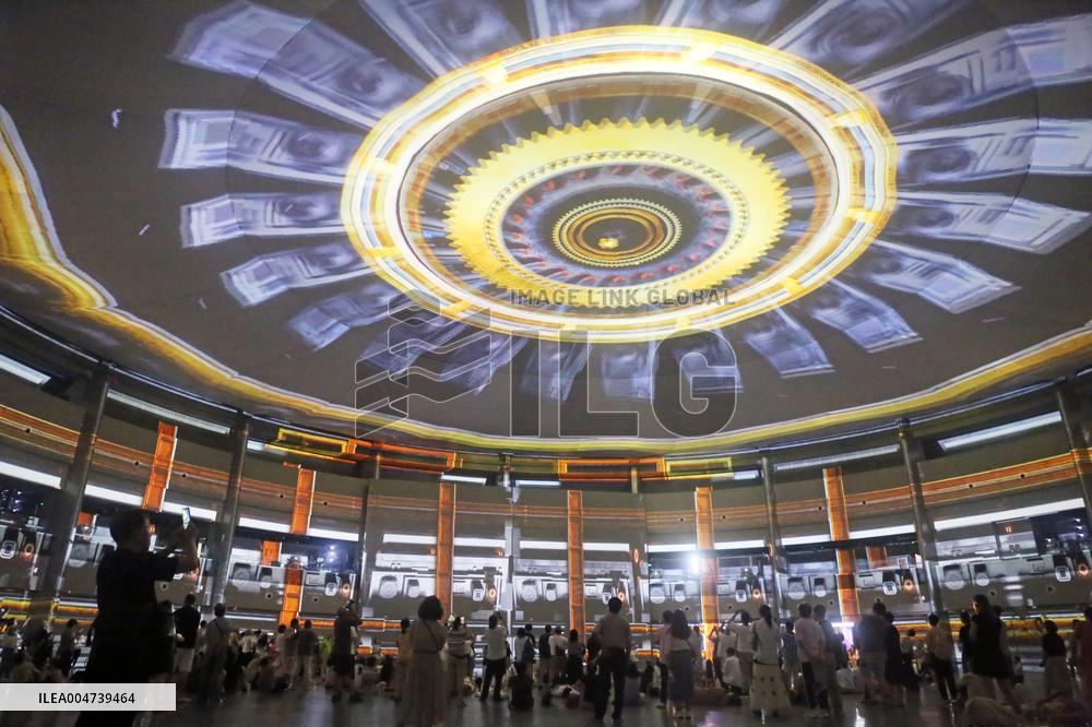 Shanghai International Light Festival 3D Dome Projection Show