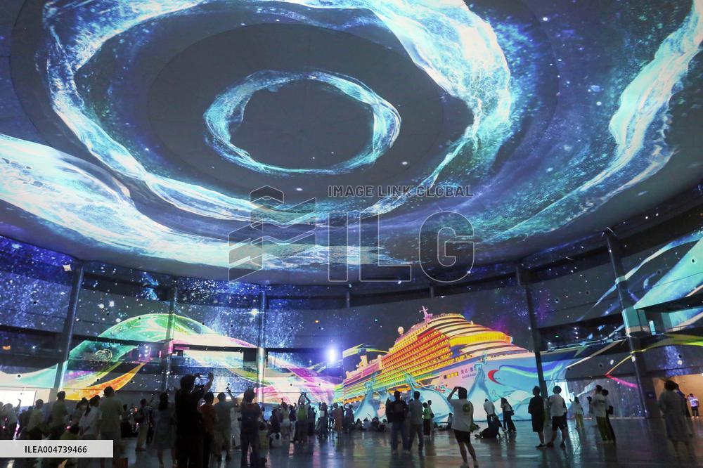 Shanghai International Light Festival 3D Dome Projection Show