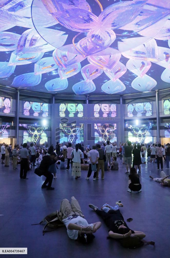Shanghai International Light Festival 3D Dome Projection Show
