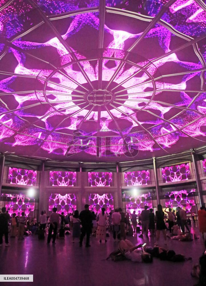 Shanghai International Light Festival 3D Dome Projection Show
