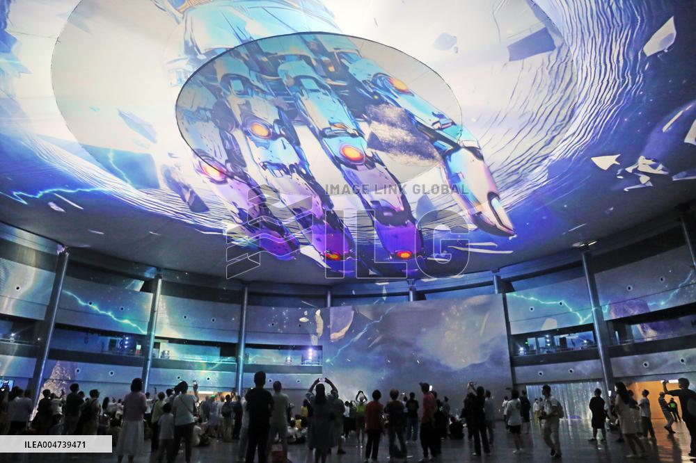 Shanghai International Light Festival 3D Dome Projection Show