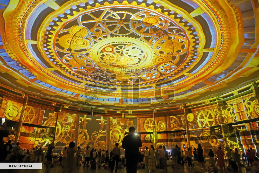 Shanghai International Light Festival 3D Dome Projection Show