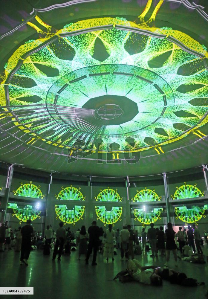 Shanghai International Light Festival 3D Dome Projection Show
