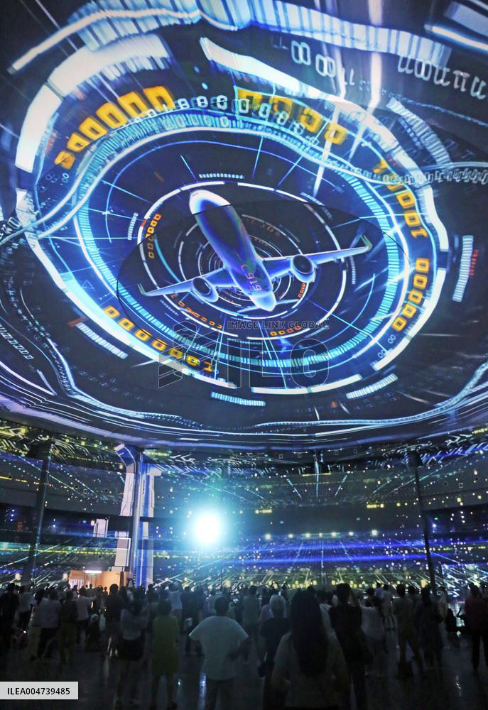 Shanghai International Light Festival 3D Dome Projection Show