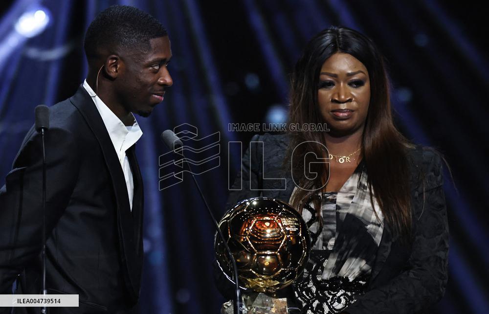 Ousmane Dembele Wins the 69th Ballon D'Or - Paris