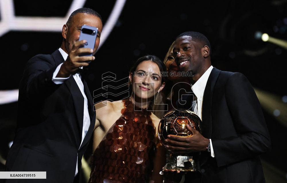 Ousmane Dembele Wins the 69th Ballon D'Or - Paris