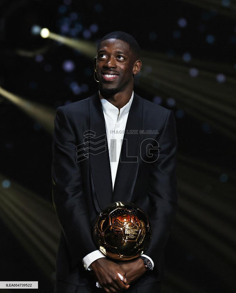 Ousmane Dembele Wins the 69th Ballon D'Or - Paris