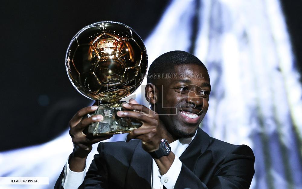 Ousmane Dembele Wins the 69th Ballon D'Or - Paris