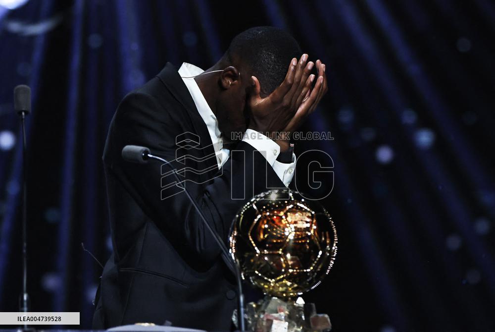 Ousmane Dembele Wins the 69th Ballon D'Or - Paris