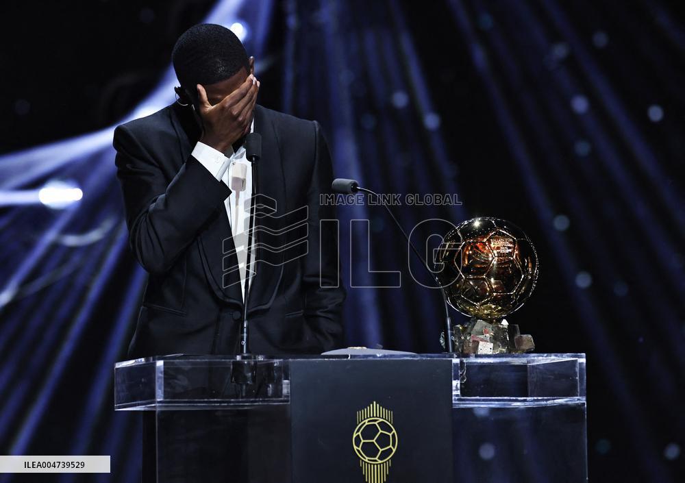 Ousmane Dembele Wins the 69th Ballon D'Or - Paris