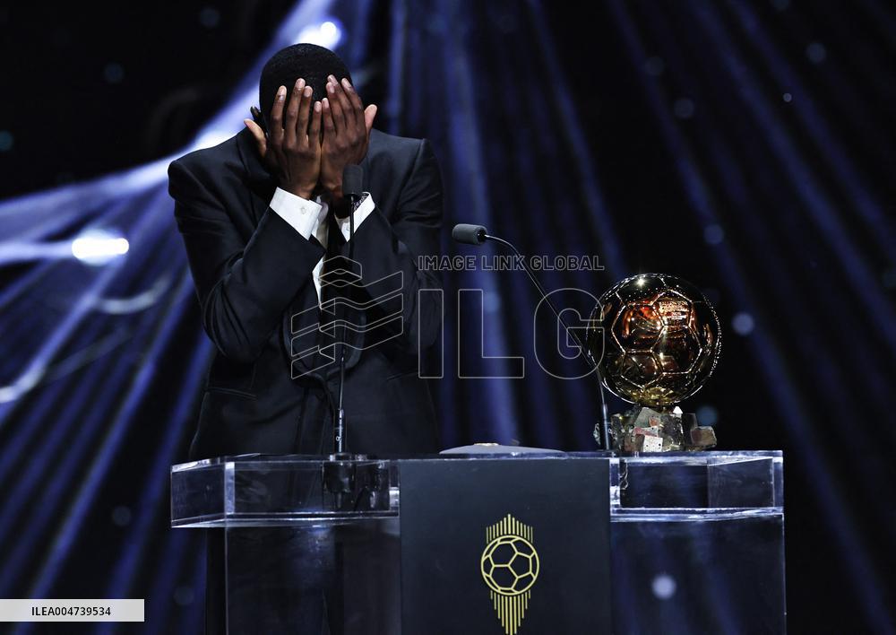 Ousmane Dembele Wins the 69th Ballon D'Or - Paris
