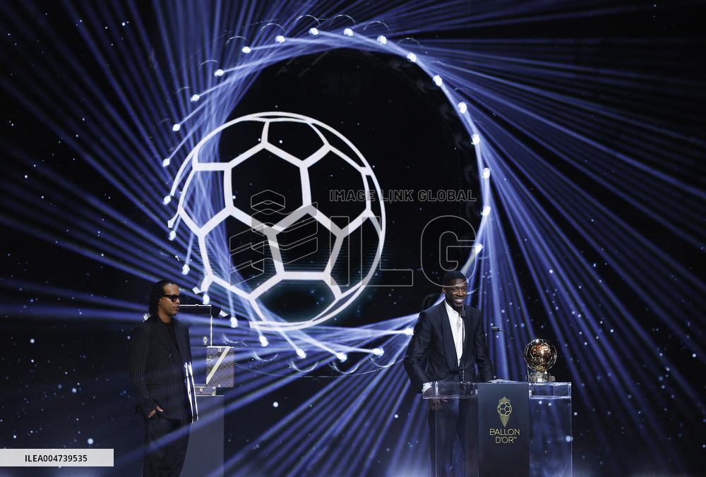 Ousmane Dembele Wins the 69th Ballon D'Or - Paris