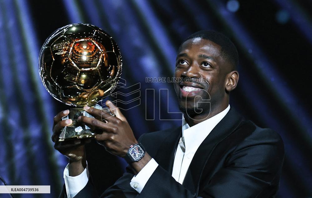 Ousmane Dembele Wins the 69th Ballon D'Or - Paris