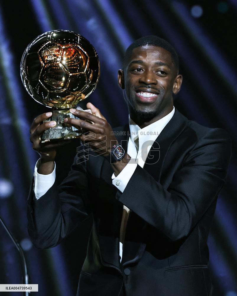 Ousmane Dembele Wins the 69th Ballon D'Or - Paris