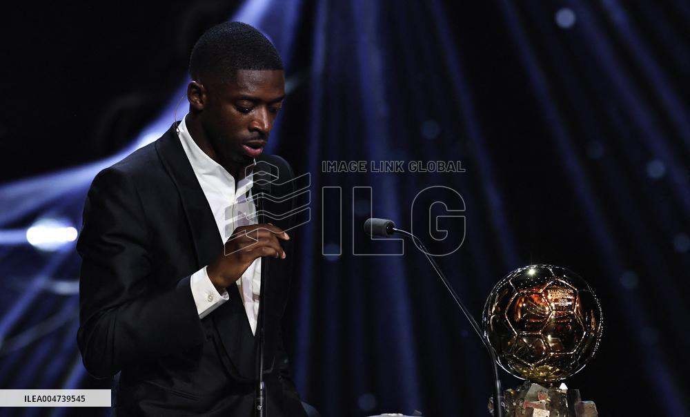 Ousmane Dembele Wins the 69th Ballon D'Or - Paris
