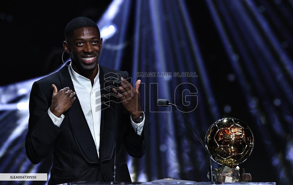 Ousmane Dembele Wins the 69th Ballon D'Or - Paris