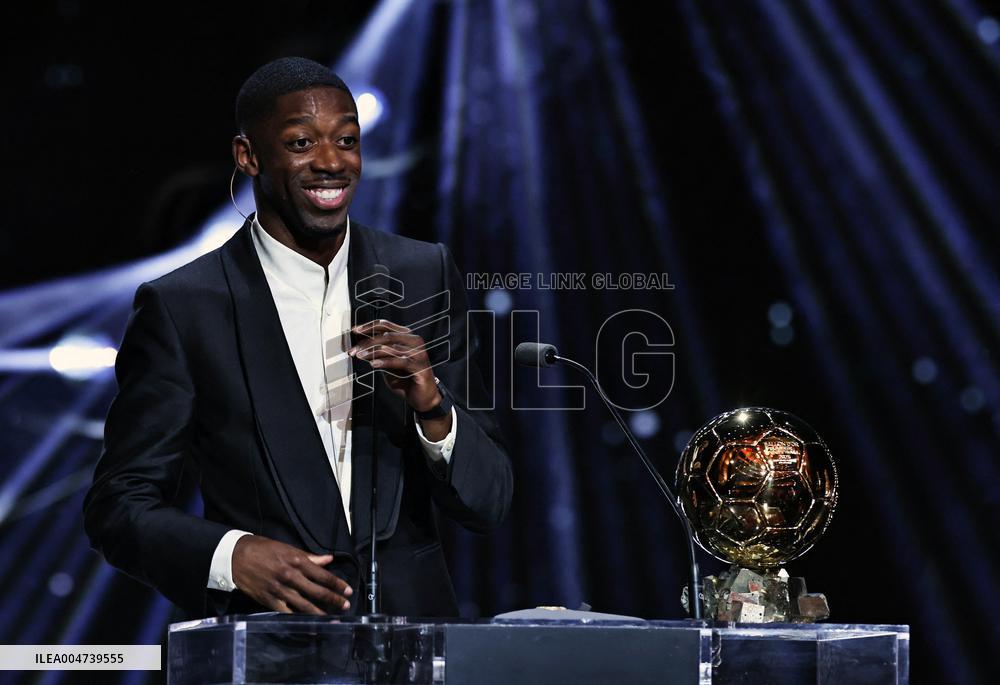Ousmane Dembele Wins the 69th Ballon D'Or - Paris