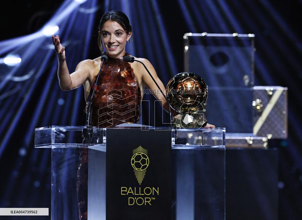 Aitana Bonmati Wins The 69th Ballon D'Or - Paris