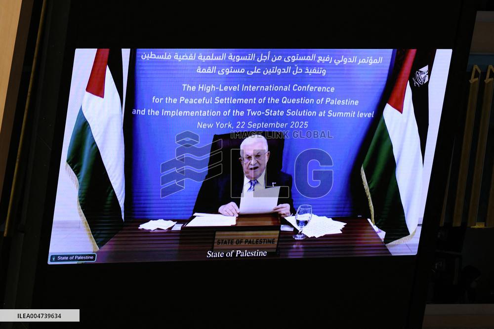 President Macron Recognizes State Of Palestine At UN - NYC