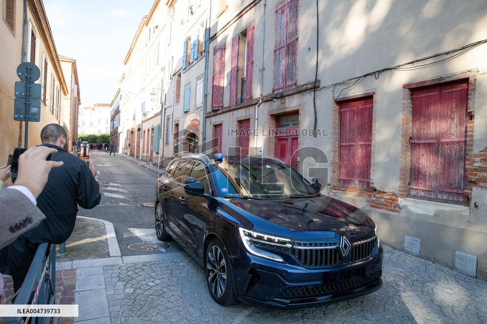 Cedric Jubilar Leaving The Court After His First Day Trial - Albi