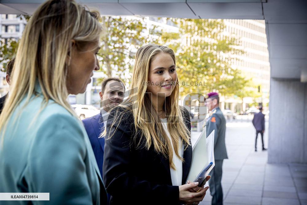 Queen Máxima And Princess Amalia Visit Washington