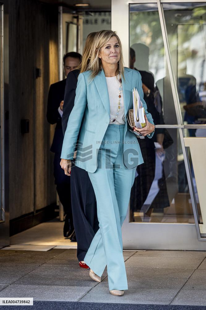 Queen Máxima And Princess Amalia Visit Washington