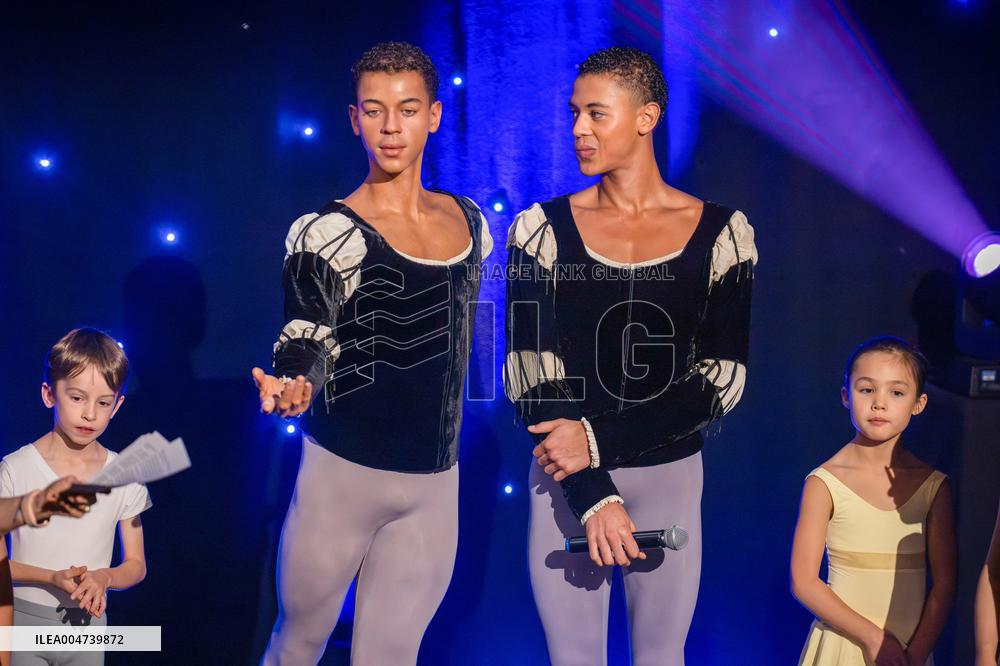 Guillaume Diop Unveils His Wax Statue at The Grevin Museum - Paris