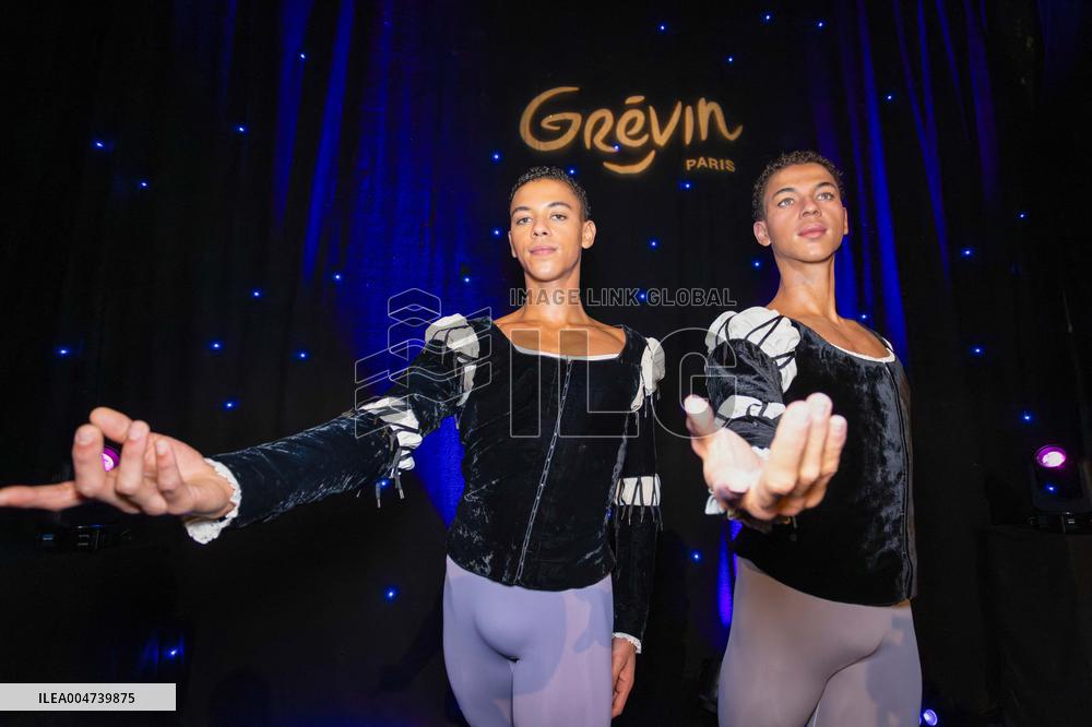 Guillaume Diop Unveils His Wax Statue at The Grevin Museum - Paris