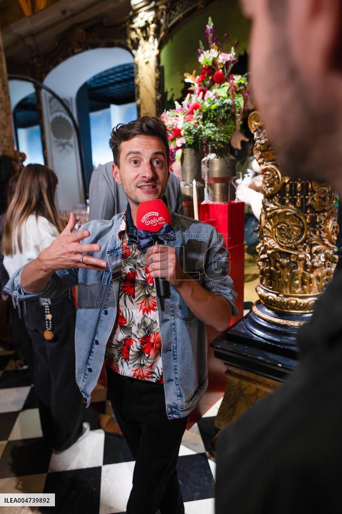 Guillaume Diop Unveils His Wax Statue at The Grevin Museum - Paris