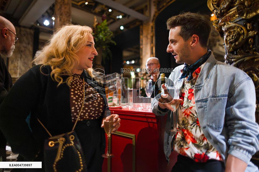 Guillaume Diop Unveils His Wax Statue at The Grevin Museum - Paris