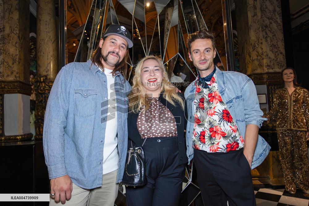 Guillaume Diop Unveils His Wax Statue at The Grevin Museum - Paris