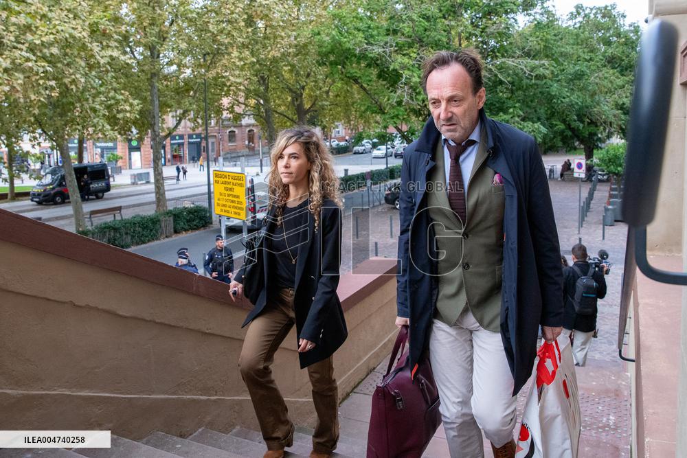 Second Day of Cedric Jubillar's Trial - Albi