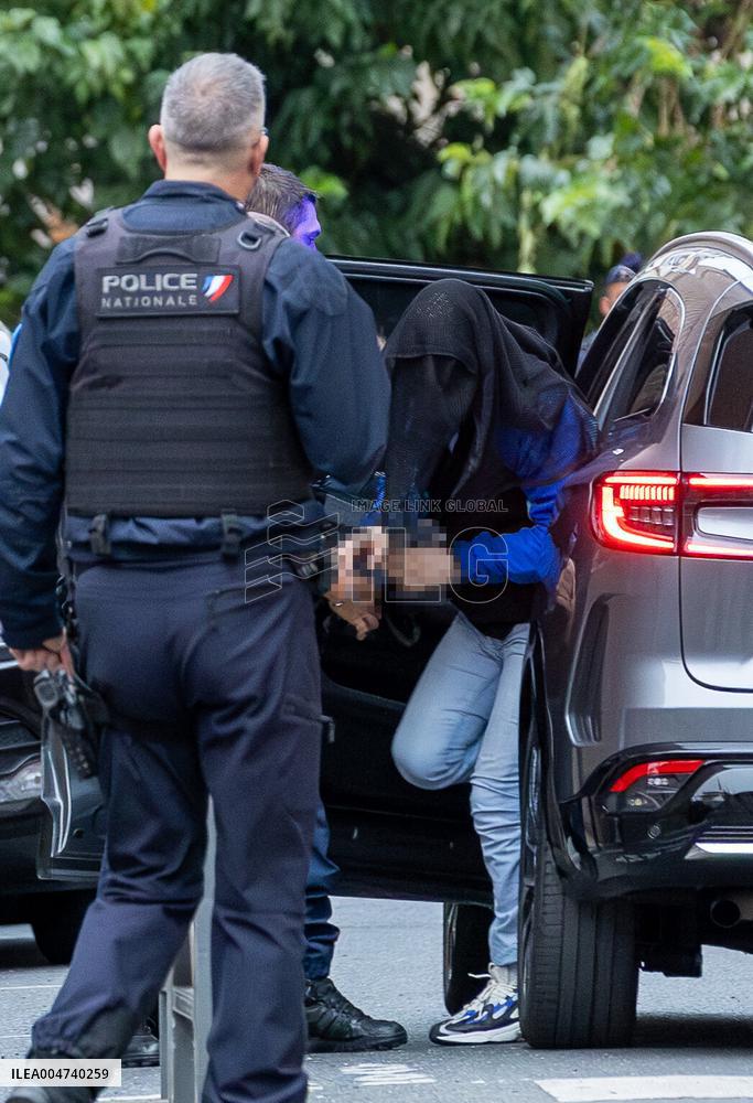 Cedric Jubillar Arrives for Second Day of His Trial - Albi