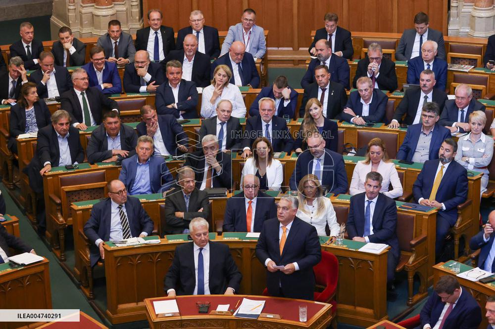 Hungarian Parliament's Autumn Session - Budapest
