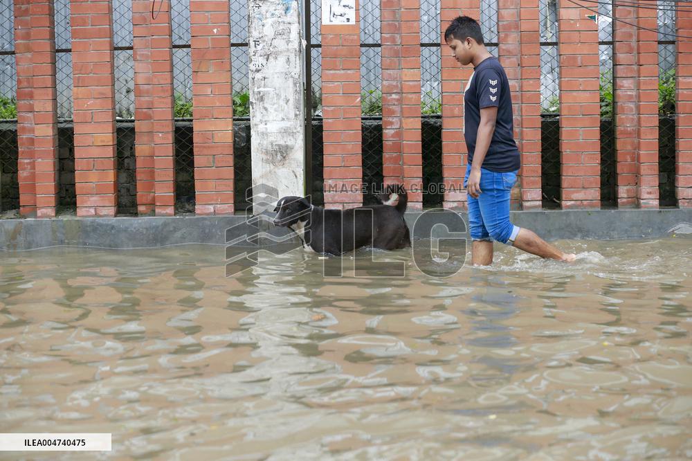 Heavy Rains Flood Dhaka - Bangladesh