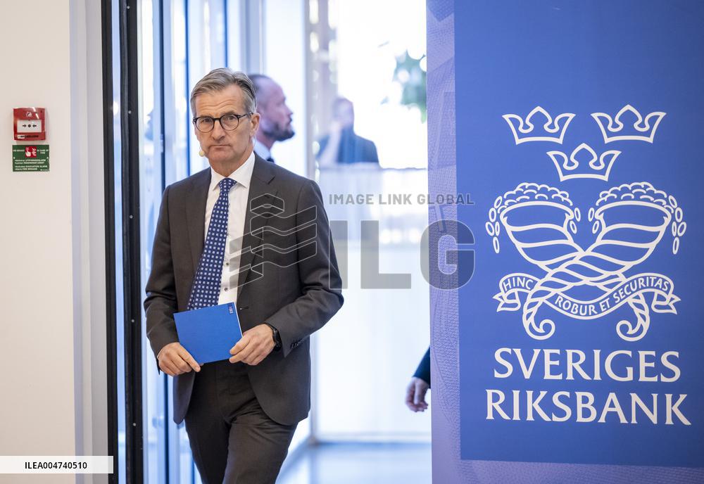 RIKSBANKEN INTEREST RATE ANNOUNCEMENT