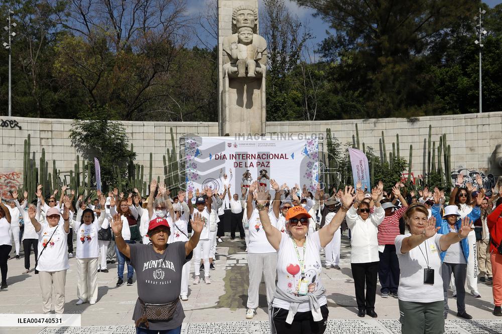 Tai Chi Class for the International Day of Peace - Mexico