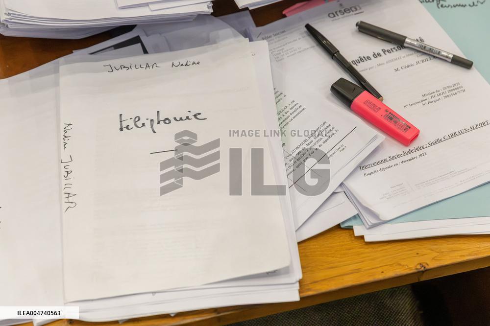 Second Day of Cedric Jubillar's Trial - Albi