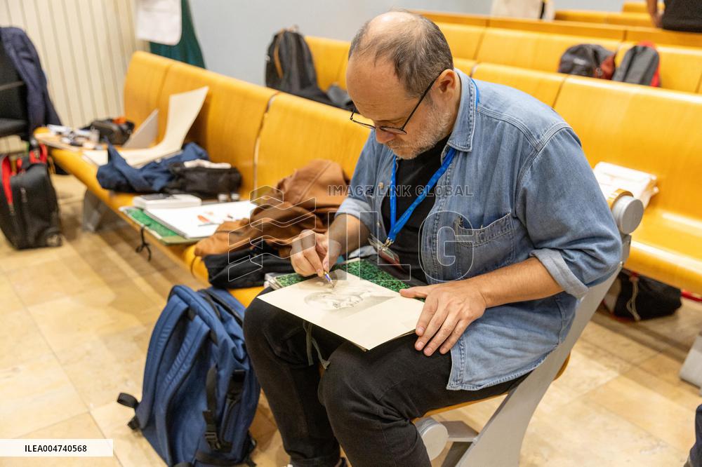 Second Day of Cedric Jubillar's Trial - Albi