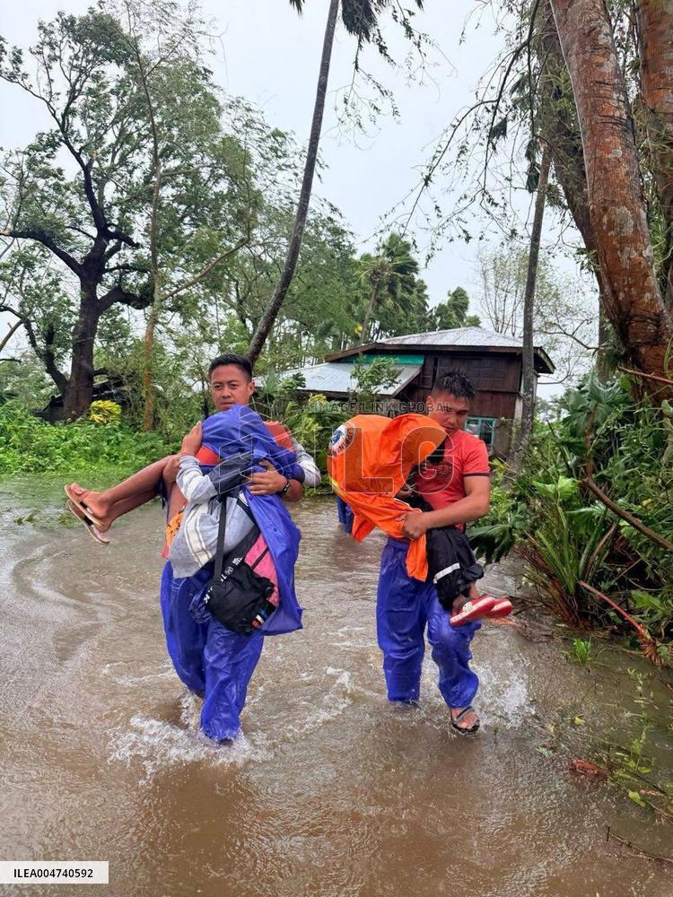 Typhoon Ragasa Slammed Into the Northern Philippines