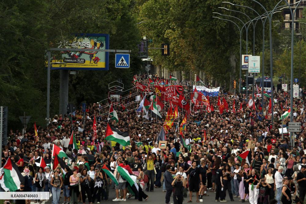General Strike for Palestine - Bologna