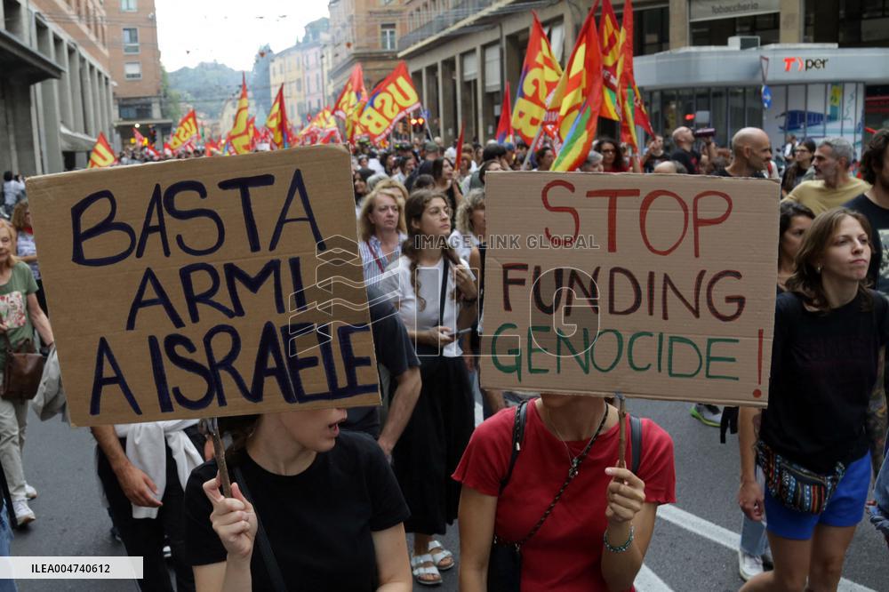 General Strike for Palestine - Bologna