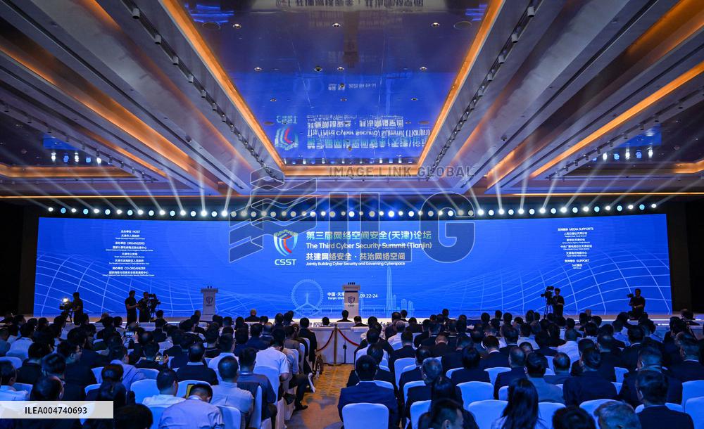 Tianjin Cyber Security Summit Opening - China
