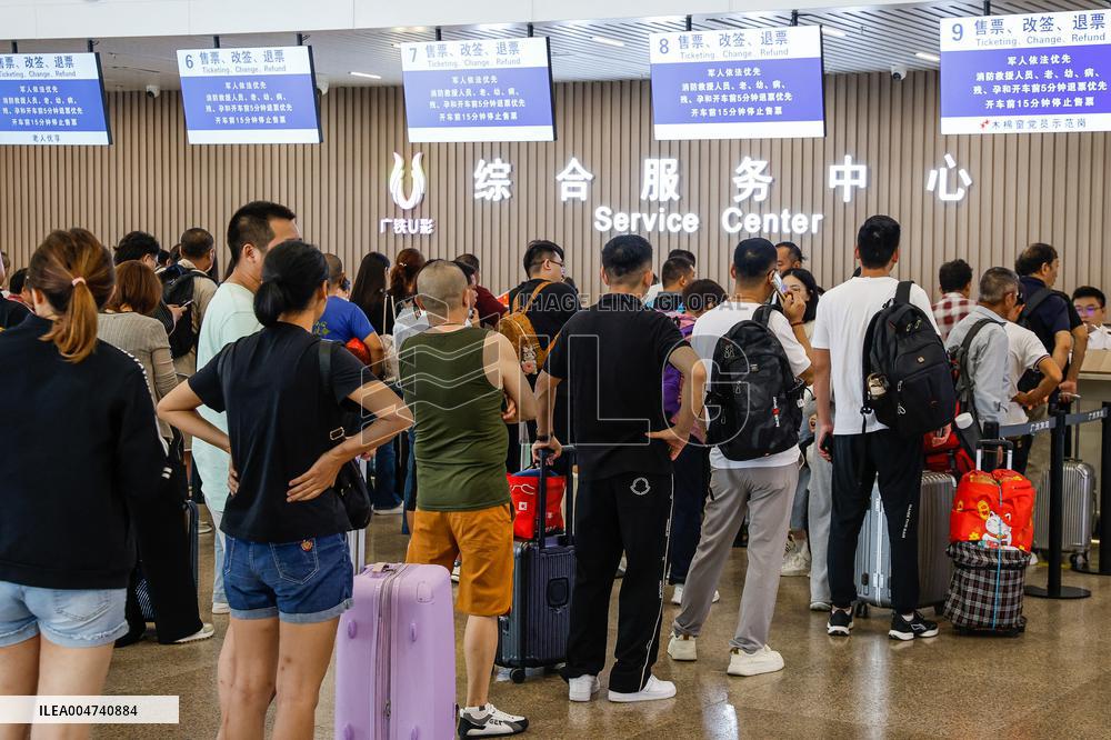 Southern China Prepares for Typhoon Ragasa