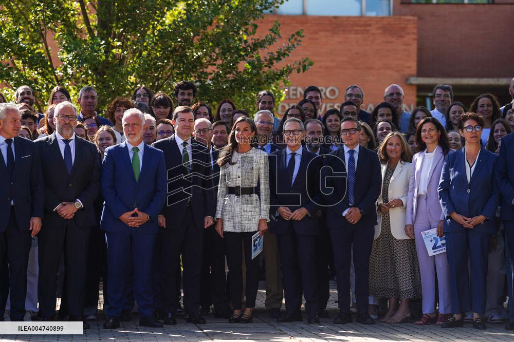Queen Letizia Visit Cancer Research Center - Salamanca