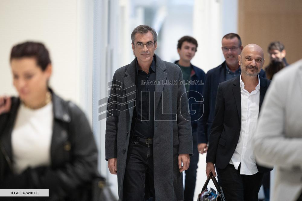 Raphael Enthoven trial for public insult against LFI - Paris