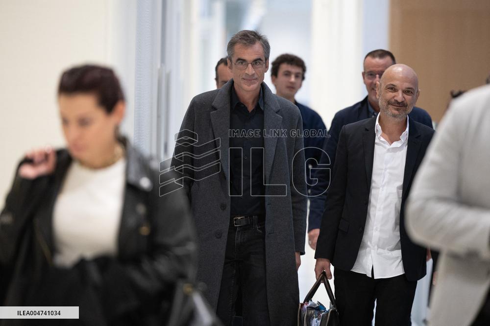 Raphael Enthoven trial for public insult against LFI - Paris